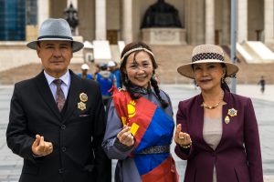 Mongolia’s Democracy in Action Mongolia’s Democracy in Action