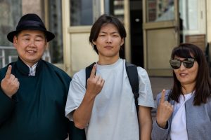 Mongolia’s Democracy in Action Mongolia’s Democracy in Action