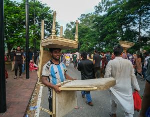 In Photos: Bangladesh After Hasina Fled In Photos: Bangladesh After Hasina Fled