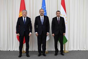 Kyrgyz, Tajik, Uzbek Prime Ministers Meet at Trilateral Junction